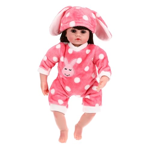 BESTonZON 1 Satz Puppenkleidung Babypuppen-Outfits Hasenkleidung Zubehör Für Babypuppen Puppenzubehör Puppen-Outfits Kostüme Mädchenpuppen-Outfits Kleidung Für Babypuppen Puppensachen Plüsch von BESTonZON