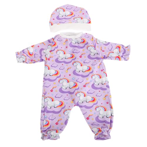 BESTonZON 1 Satz Puppenkleidungsset Puppen Accessoires Puppen Kleider Puppenwechselkleidung Puppen Kleidung Set Puppenhauszubehör wiedergeborene Kleidung Mini-Babys Stoff von BESTonZON