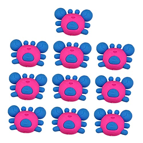 BESTonZON 1 Satz Radiergummi Briefpapier Erasers for Mini Radiergummis Helikopter Radiergummi Krabben-radiergummis Schulmaterial Tragbare Cartoon-radiergummis Plastik 20st von BESTonZON