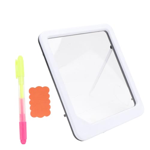 BESTonZON 1 Satz Tafel Message Board Schreiben Led Zeichenbrett Zeichnen Tablet Zeichentablett Lernspielzeug Led-doodle-board Abs Und Elektronische Komponenten Weiß von BESTonZON