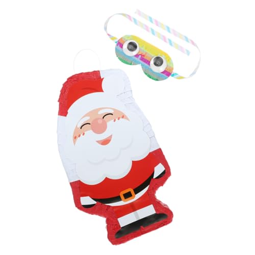 BESTonZON 1 Satz Weihnachtspinata Für Dekorationen Weihnachten Zwerge Festival- Kieferngirlande Halloween-glühbrille Ornamente Weihnachtsgirlande Bogen Urlaub Pinata- Papier von BESTonZON