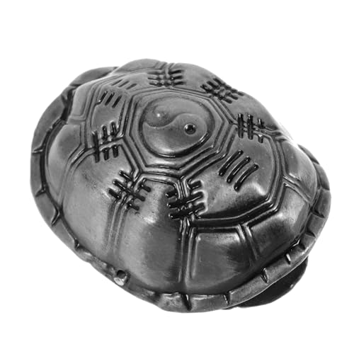 BESTonZON 1 Set Bagua Schildkrötenpanzer Ornament Dekorationen Für Zuhause Nageldekoration Münzen Retro Spielset Zubehör Muschel Schildkröten Schildkröte von BESTonZON