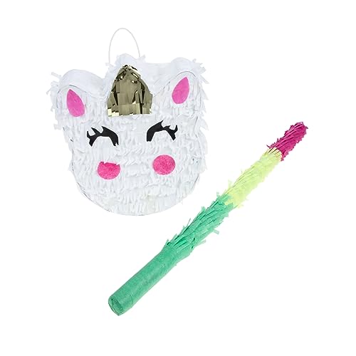 BESTonZON 1 Set Einhorn Pinata Papier Pinata Für Stofftiere Tier Kidcraft Spielset Mexikanische Pinata Statue Dekor Pinata Spielzeug Geburtstagsparty Pinata Für Mädchen Jungen von BESTonZON