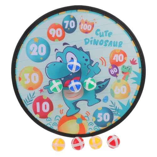 BESTonZON 1 Set Kinder Dartscheibe Spielzeug Sticky Ball Dartscheiben Dartscheibe Für Sticky Ball Dartscheiben Kind Dartscheibe Dartscheibe Für Brettspiele Indoor Spielzeug Bauchmuskeln von BESTonZON