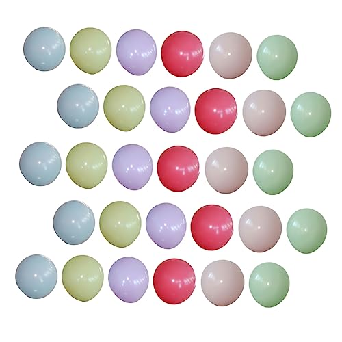 BESTonZON 100St Ballon wand polsterung hochzeitsdeko party sachen gebutagsdeko luftbalons balloons Brautgeschenke kinder dekor Dekorationen für Hochzeitszeremonien Partygeschenke Emulsion von BESTonZON