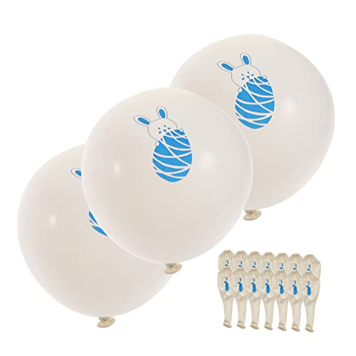 BESTonZON 100St Hasenballon Ballondekoration Ballonclips für den Bogen Blase Ballonbogen-Kit kindergeburtstags dekoration ostern luftballons dekorative osterluftballons Osterdeko Sky-blue von BESTonZON