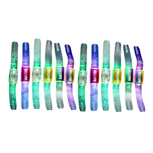 BESTonZON 12St Armband leuchtende Armbänder für Partys leuchtende Armbänder für Konzerte von BESTonZON