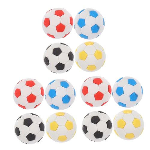 BESTonZON 12st Fußball Radiergummi Basketball-briefpapier Mini-baseball-partygeschenke Mini-radiergummi Mini-fußball-radiergummi Radiergummi Für Sportbälle Süße Radiergummis Für Kinder von BESTonZON