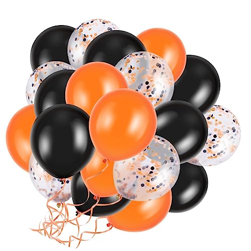 BESTonZON 15er Set Halloween Party Dekoration Ballons Aus Latex Bunte Luftballons Für Schaurige Feiern Und Festlichkeiten Ideal Für Halloween Events Und Partys von BESTonZON