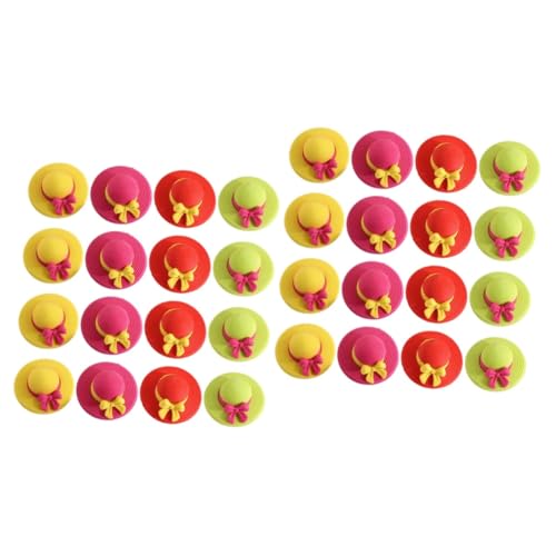 BESTonZON 2 Sätze Radiergummi Funkeln Karikatur Block Seltsam Kappe Spaß Erasers for Für Radierer Für Buntstifte Schülerbedarf 16 Stück * 2 von BESTonZON