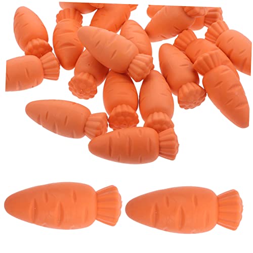 BESTonZON 20St Karotten Radiergummi erasers for schulkinder kleine Preise für Kinder für Belohnungen süße Radiergummis für Kinder Lebensmittel Radiergummis große Radiergummis von BESTonZON