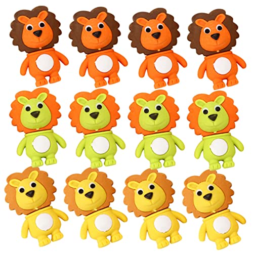 BESTonZON 20St Kleiner Radiergummi Mini-Radierer für Radiergummis für Mädchen große Radiergummis erasers for für kinder Radiergummi Tiere Radiergummi Haustiere Plastik von BESTonZON