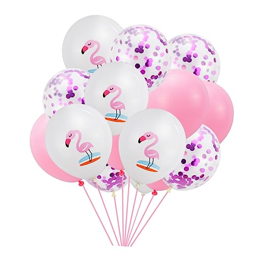 BESTonZON 20st Partyballons Partydekorationen Luftballons Partydekorationen Für Kinder Flamingo-partydekorationen Cartoon-ballons Luftballons Zur Babyparty Hochzeitsballons Flamingo-ballons von BESTonZON