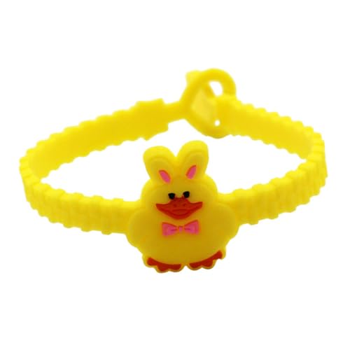 BESTonZON 24St Silikonarmbänder für ostern ostergeschenk für ostergeschenkideen Ostereierfüller Osterhasen-Armband Charms Armbänder Silikonarmband Osterarmband von BESTonZON