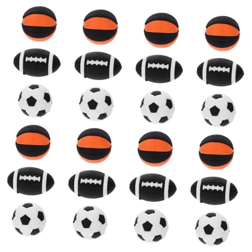 BESTonZON 25St Simulationsball erasers for süße radiergummis zabawki stymulujące rozwój Baseball-Radiergummi Radiergummis für Mini-Radierer Fußball-Basketball-Rugby-Radiergummi von BESTonZON