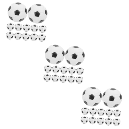 BESTonZON 3 Sätze Fußball Kuchen Dekoration Fußball Cupcake Picks Fußball Thema Dekoration Tortendeko Fußball Dekorative Kuchenverzierungen Party-dessert-topper Vinyl 12 Stück * 3 von BESTonZON