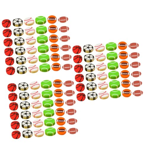 BESTonZON 3 Sätze Kugelradiergummi Radiergummi Erasers for Verschleißfeste Radiergummis Tierischer Radiergummi Schreibwaren Multifunktions-mini-radierer Partyzubehör 90 Stück * 3 von BESTonZON