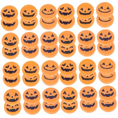 BESTonZON 4 Sätze Kürbis Radiergummi Halloween Radiergummis Kleinkinder Luft Mini-radierer Kindergäuer 24 Stück * 4 von BESTonZON