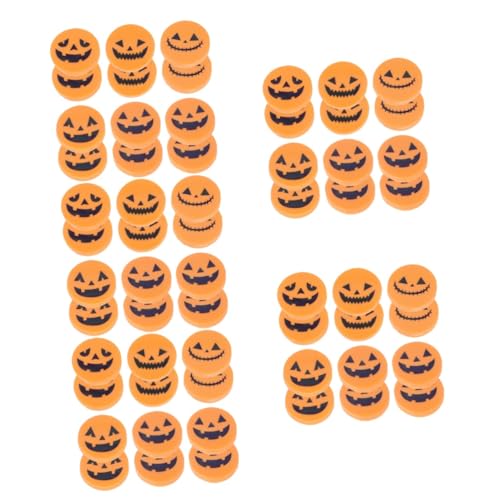 BESTonZON 5 Sätze Kürbis Radiergummi Halloween Radiergummi Halloween Halloween Toys Kleinkinder Radiergummis Taschenfüller Für Halloween-leckereien Kindergäuer 24 Stück * 5 von BESTonZON