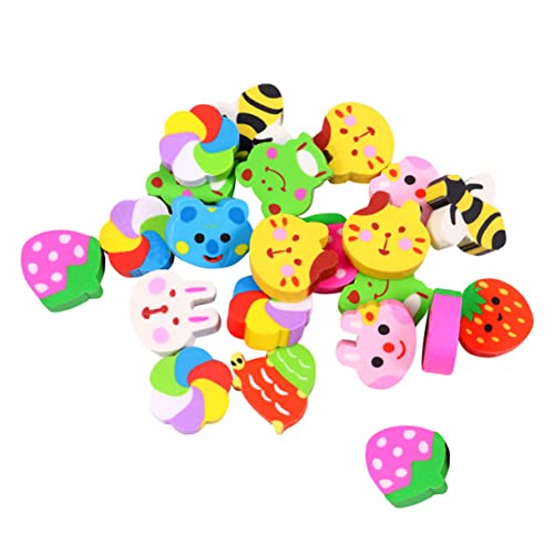 BESTonZON 50 Stück Radiergummi erasers for Eraser für Mini- Kinderspielzeug süßes stationäres trocken löschen Whiteboard-Radierer Mini-Radierer Studentengummis Plastik von BESTonZON