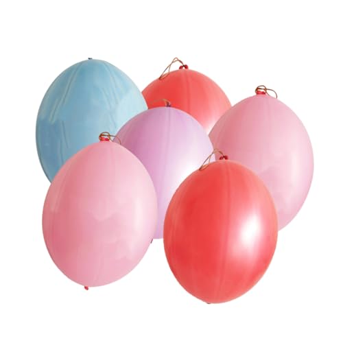 BESTonZON 50 Stück Neon-punch-luftballons für Jungen und Mädchen Party-dekoration Aus Latex Dehnbare Griffe Gemischte Farben von BESTonZON