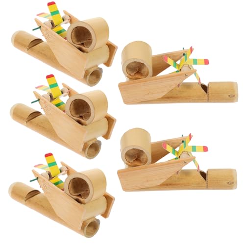 BESTonZON 5St Vogelpfeife Musikinstrument Musik instrumenten kinderspielsachen klempner spielsachen für Kinder Vogelrufpfeife für Teenager pfeifen Spielzeug Mini-Musik-Vogelrufflöte Bambus von BESTonZON