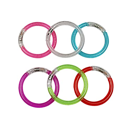 BESTonZON 6st Leuchtende Armbänder Für Partys Leuchtende Armbänder Für Konzerte von BESTonZON