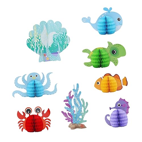 BESTonZON 8 Stück Ocean Honeycomb-Thema hochzeitsdeko hochzeitsdeco Assorted Decorations hochzeitdeko Partydekorationen für Strand wabenkugeln Dekoration Geburtstag Papier Handwerk BESTonZON 8 Stück Ocean Honeycomb-Thema hochzeitsdeko hochzeitsdeco Assorted Decorations hochzeitdeko Partydekorationen für Strand wabenkugeln Dekoration Geburtstag Papier Handwerk von BESTonZON