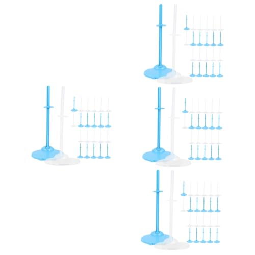 BESTonZON 96 Stück Puppenständer Mit Clip Puppenständer Puppenständer Figurenständer Figurenständer Puppenstütze Puppenhalter Organizer Actionfiguren Displayhalter Actionfiguren von BESTonZON