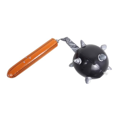 BESTonZON Aufblasbarer Meteorhammer Ballongas Spielzeuge Dekoration Luftballons Party Aufblasbarer Hammer Lufthammer Spielzeug Großer Hammer Mit Hartem Griff Kleiner Hammer Black Pvc von BESTonZON