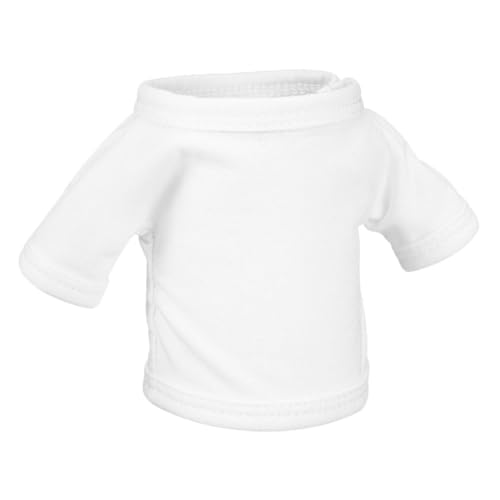 BESTonZON Bären Puppenkleidung Generation Puppenkleidung Rundhalsausschnitt Bärenkleidung Bären T Shirt Kleidung Für Stofftiere Zartes Puppen T Shirt Austauschbares Puppen T Shirt von BESTonZON