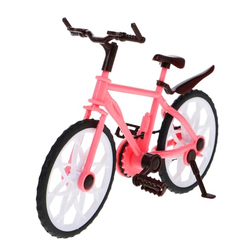 BESTonZON Fahrradmodell Puppenhäuser Mini Fahrrad Mini Ornamente Kinderfahrrad Kuchendekoration Spielzeug Geburtstagsdekoration Für Mädchen Kinderfahrräder Kinderfahrrad Retro von BESTonZON