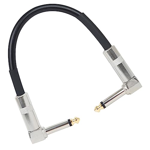 BESTonZON Gitarreneffektkabel Schwarzes Metall Gitarreneffekt Netzteil Pvc Schwarzes Leder Gitarrenzubehör Gitarrenpedale Netzteil von BESTonZON