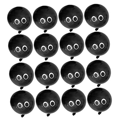 BESTonZON Halloween Luftballons Mit Tieraugen Dicke Latexballons Für Halloween Party Dekoration Lustige Karikaturaugen Ballons Für Kindergeburtstagsfeiern von BESTonZON