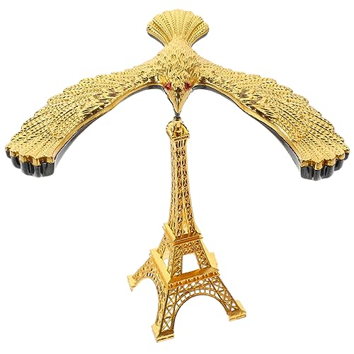 BESTonZON Ornamente Dekoration Schlafzimmer Attraction tischdeko esstisch Tischwaage Vogel Balance-Adler-Dekoration Balance-Vogel-Modell balancierender Vogelschmuck Zinklegierung Golden von BESTonZON