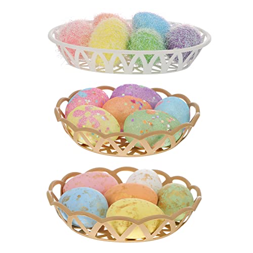 BESTonZON Ostereier Vögeleier basteln füllbare Eier Eierfarbe Ei-Inkubator ostern baumschmuck easter eggs easter egg decoration spielwaren Ostern selber machen Partydekorationen Schaumstoff von BESTonZON