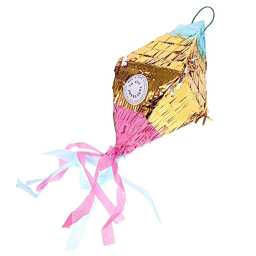 BESTonZON Pinata Aus Aluminiumfolie Kinderparty Pinata Weihnachtsfeier Bevorzugt Lieferungen Piñata Pinata- Mini- Kreative Pinata Pinata-süßigkeitsspielzeug Kinder Spielset Papier von BESTonZON