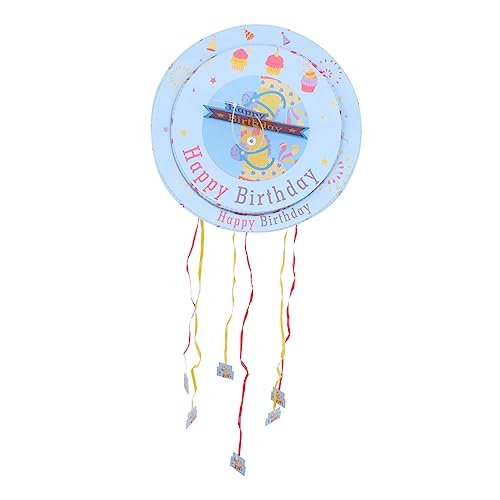 BESTonZON Piñata spaß the mini Festliche Dekoration конфеты bat gefülltes Spielzeug Partyzubehör für Meerjungfrauen Pinata-Spielzeug aus Papier Geburtstag Spielzeug Blue von BESTonZON