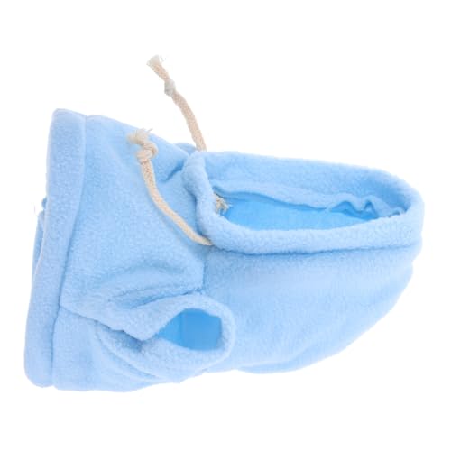 BESTonZON Plüschbärenkleidung Plüschbär Kleidung Puppenkleidung Hoodie plüsch Hoodie Puppen Kleidung Set Puppenmode Kleiner Kapuzenpullover aus Stoff süßer Mini-Hoodie Puppenzubehör Sky-Blue von BESTonZON