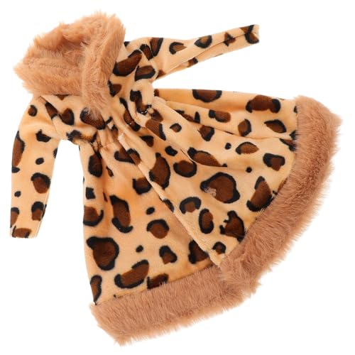 BESTonZON Plüschmantelpuppe Puppenkleidung Puppenoutfit Puppenstrickkleid Puppenanzug Puppenmode Puppe Foto-Requisite Bezauberndes Puppenkostüm Kleidung für Puppen Plastik Light Brown von BESTonZON