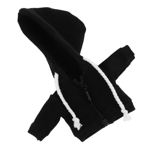 BESTonZON Puppenmantel Puppen-Outfit Zubehör Für Minipuppen Accessoires Für Puppenkleidung Puppe Verkleiden Sich Kleidung Puppenkleidung Und Zubehör Puppenkostüm Puppenzubehör Black Stoff von BESTonZON