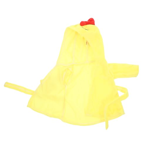 BESTonZON Puppenpyjama Puppenkleidung puppenbademantel Puppenkostümparty puppenkleiderschrank Puppenaccessoire Puppe verkleiden Sich Kleidung dekoratives Puppendekor Flanell Yellow von BESTonZON