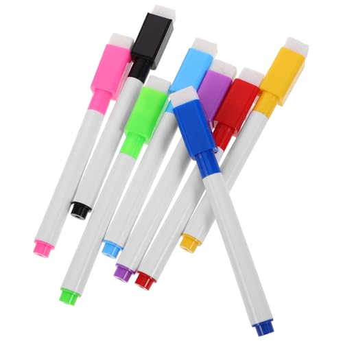 BESTonZON Whiteboard-Stift Whiteboard-Marker Trocken Abwischbar Flüssigtintenmarker Für Die Tafel Magnetischer Kreidemarker Für Whiteboard Mini-Marker Für Trockenlöschstift Plastik von BESTonZON