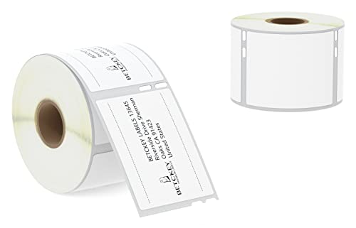 BETCKEY - 2 Rollen 99015 Selbstklebende Etiketten Kompatibel mit DYMO S0722440, 54mm x 70mm, 800 Mehrzwecketiketten für LabelWriter 450, 4XL NICHT passend 550 oder 5XL von BETCKEY