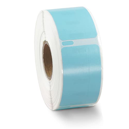 BETCKEY - 2 Rollen Blau Mehrzwecketiketten/Rücksendeetiketten Kompatibel mit DYMO 11355(S0722550), 19mm x 51mm, 1000 Farbige Etiketten für LabelWriter 450 Serie und 4XL von BETCKEY