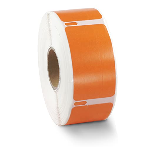 BETCKEY - 2 Rollen Orange Mehrzwecketiketten/Rücksendeetiketten Kompatibel mit DYMO 11355(S0722550), 19mm x 51mm, 1000 Farbige Etiketten für LabelWriter 450 Serie und 4XL von BETCKEY