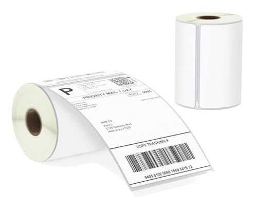 BETCKEY - 2 Rollen Etiketten Kompatibel mit DYMO S0904980, 104mm x 159mm, 440 Versandetiketten für LabelWriter 4XL, NICHT passend 5XL von BETCKEY