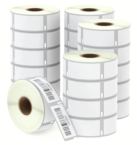 BETCKEY - 20 Rollen 11352 Selbstklebende Etiketten Kompatibel mit DYMO S0722520, 25mm x 54mm, 10000 Adressetiketten für LabelWriter 450, 4XL NICHT passend 550 oder 5XL von BETCKEY