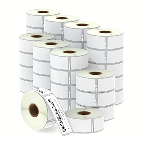 BETCKEY - 40 Rollen 99010 Selbstklebende Etiketten Kompatibel mit DYMO S0722370, 28mm x 89mm, 14000 Adressetiketten für LabelWriter 450 und 4XL von BETCKEY