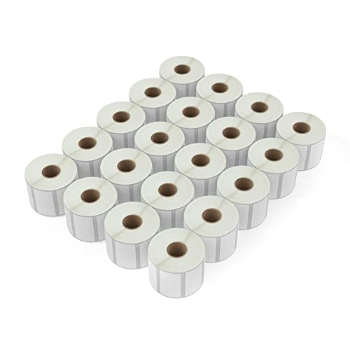 BETCKEY - 20 Rollen 11354 Selbstklebende Etiketten Kompatibel mit DYMO S0722540, 57mm x 32mm, 20000 Mehrzwecketiketten für LabelWriter 450, 4XL NICHT passend 550 oder 5XL von BETCKEY